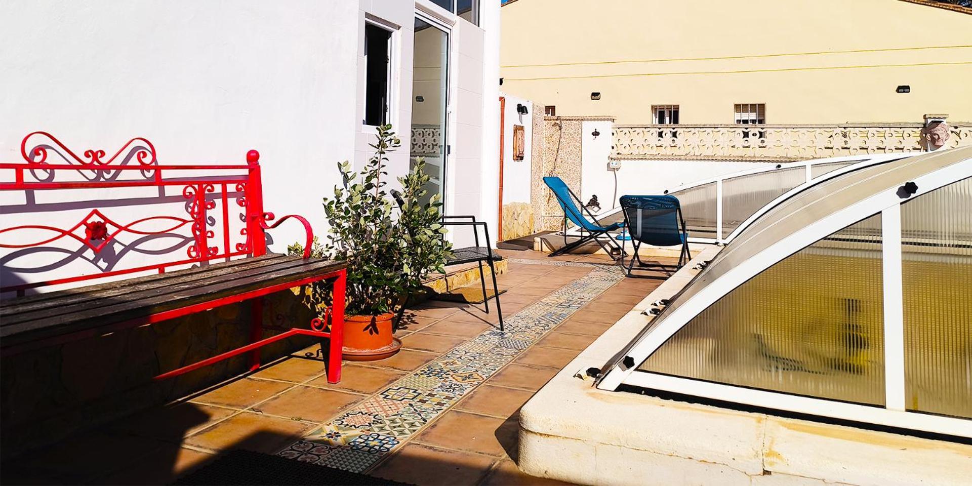 La Casa De Huespedes Lägenhet Puebla de Vallbona Exteriör bild